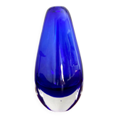 Blue murano vase
