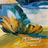 Hard canvas oil painting