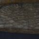 Togolese ethnic stool in carved exotic wood.