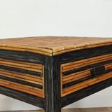 80' rattan bedside tables