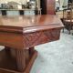 Large Art Deco dining table in solid wood - 1930