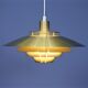 Danish pendant light in brass, 1960s