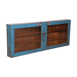 vitrine murale en teck