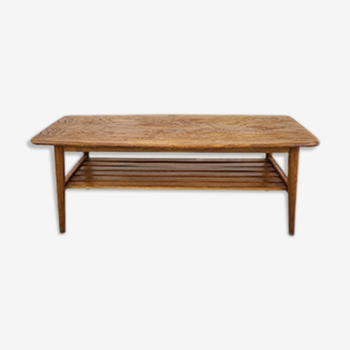 Table basse vintage design scandinave 1950