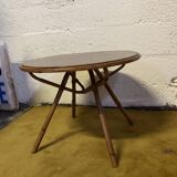 Bamboo round coffee table