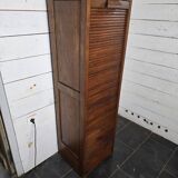 Classeur à rideau ancien en chêne
