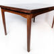 Table à manger en palissandre avec extension par Ellegaards Furniture, années 1960