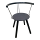 Techna armchairs – asahi kogyo, italian manufacture, 1990s