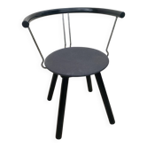 Fauteuils techna – asahi kogyo, fabrication italienne, années 1990