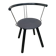 Techna armchairs – asahi kogyo, italian manufacture, 1990s