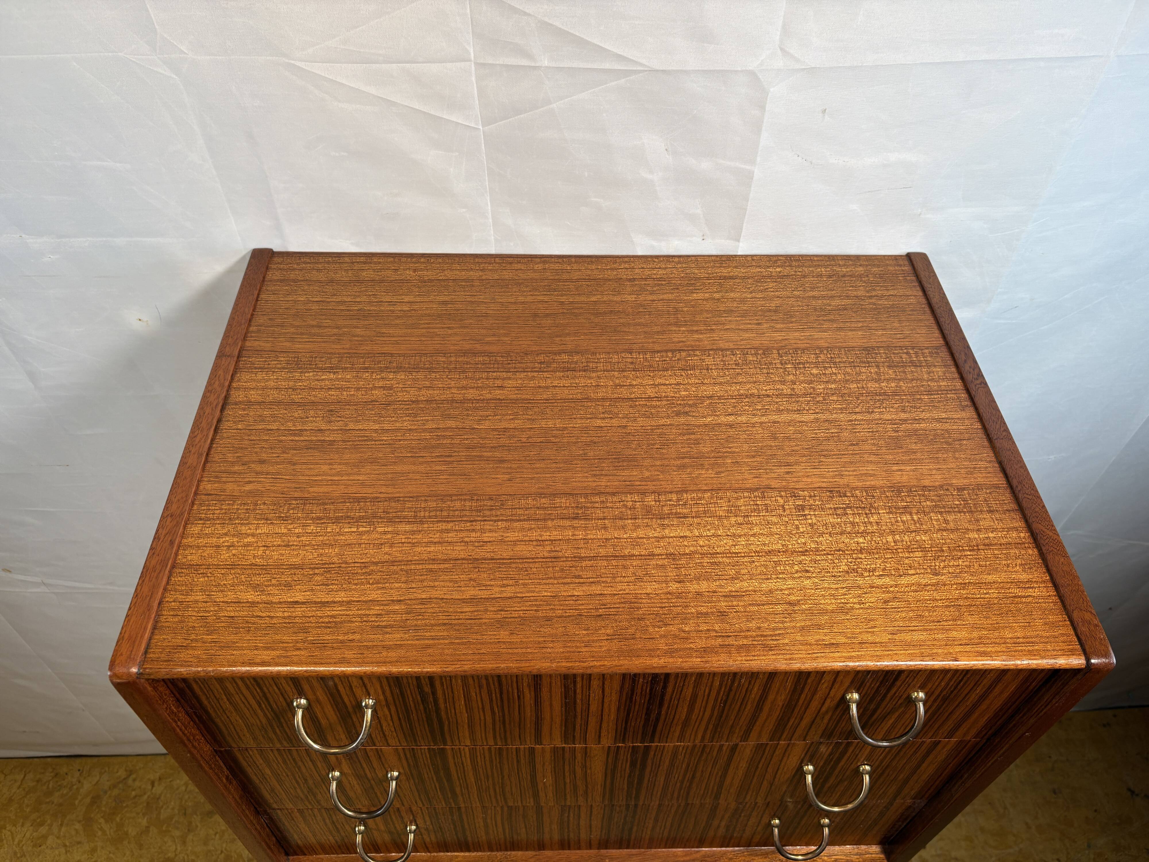 Mid Century Retro Vintage G-Plan Librenza Teak Wood Tallboy 1950s  E.Gomme