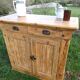 Buffet ancien style campagne