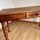 Farm table in cherry wood