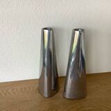 7 Vintage IKEA Bougeoirs Chrome Ehlén Johansson Renos + erika Pekari