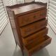 Wooden chest of drawers