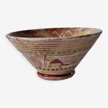 Glazed terracotta bowl