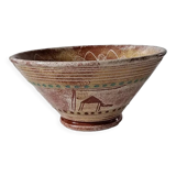 Glazed terracotta bowl