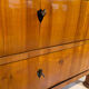 Biedermeier Two Drawer Commode, Cherry Veneer, South Germany, circa 1820
