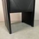 Mid-Century Bulo Belgium Armchair in Black Leather – Postmodern / Memphis