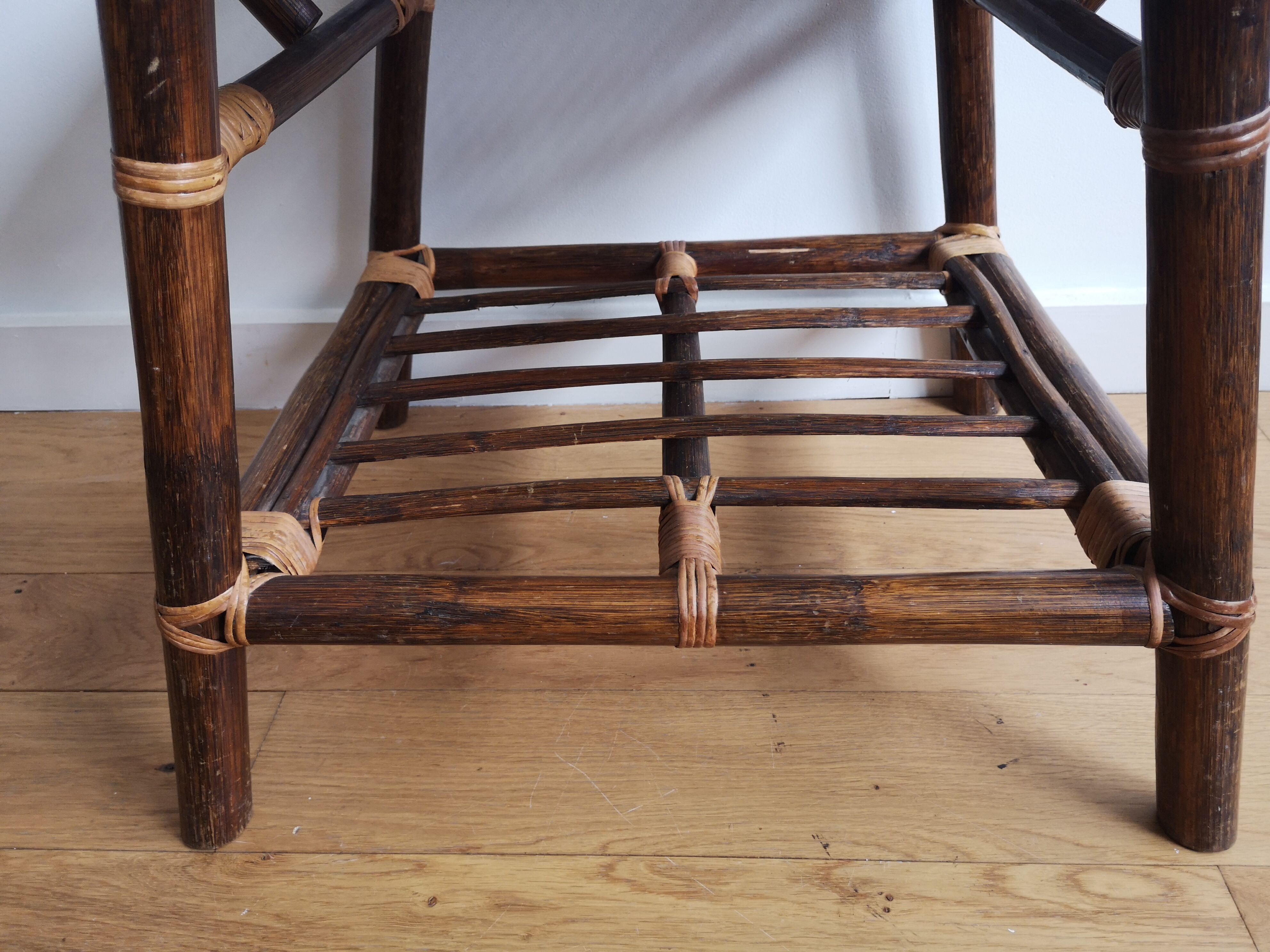 Bamboo coffee table and canning