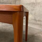 Danish teak dining table by H. Kjaernulf 60s