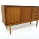 Scandinavian teak enfilade, teak 1960