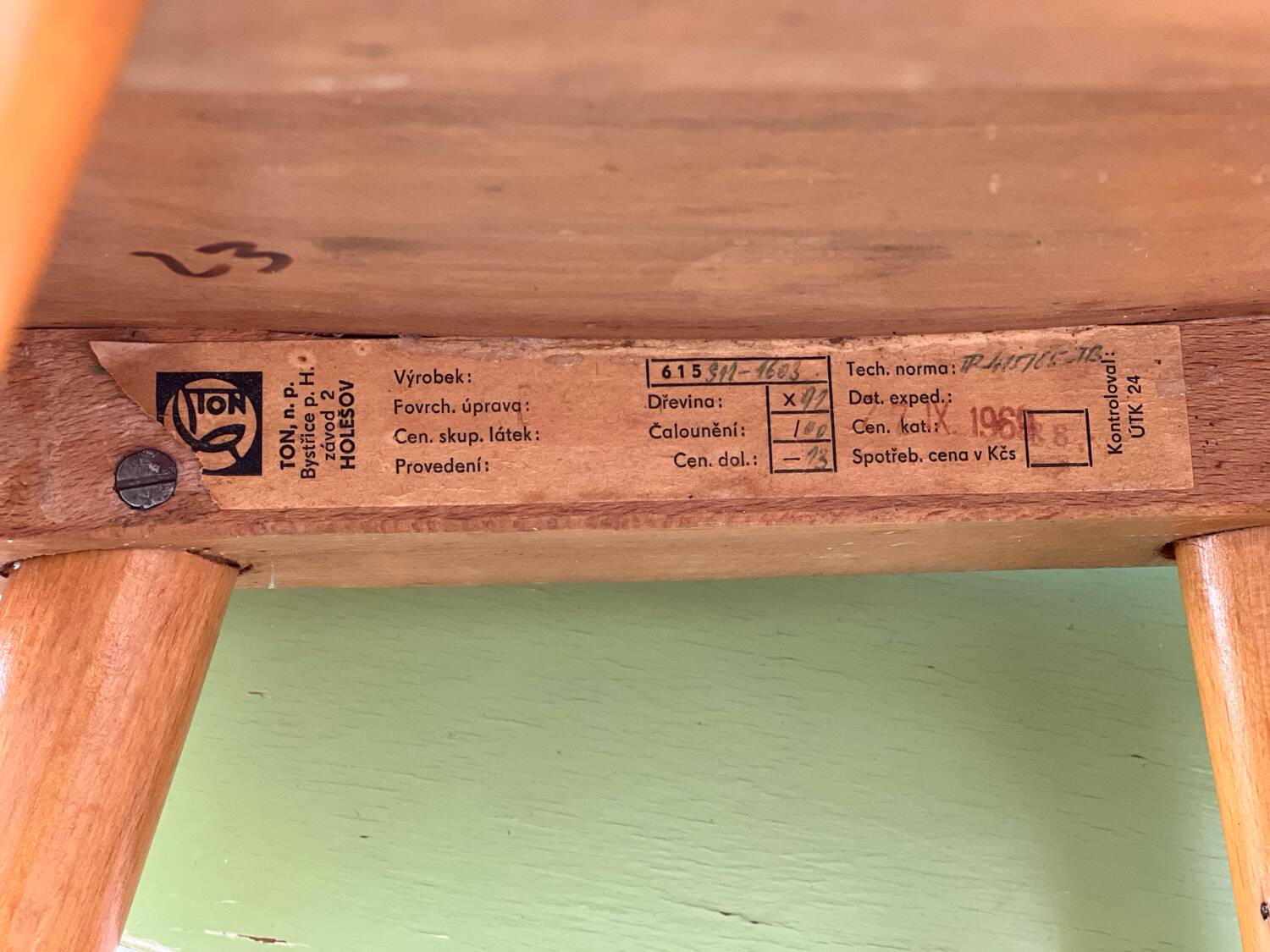 Dining Chairs by TON, set of 4