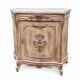 Louis XV style side table – door carved with floral decoration