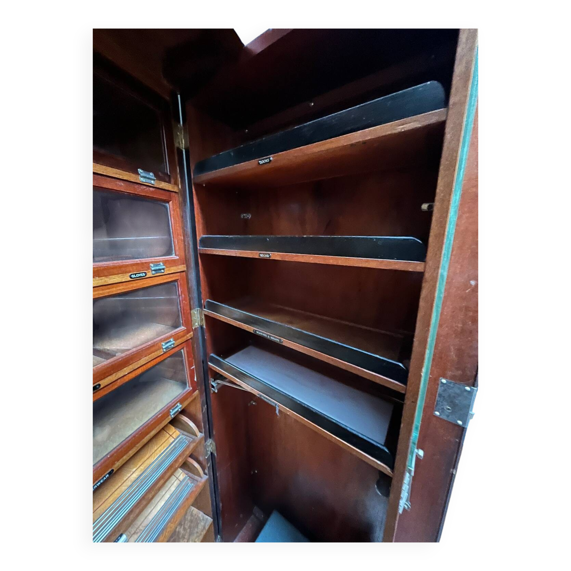 Ocean liner wardrobe