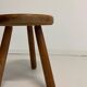 Pine stool in the style of Charlotte Perriand.