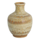 Small Mid-Century Modern Scandinavian Collection Vase in Beige Stoneware by Gunnar Borg for Höganäs