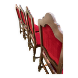 Chaises x4 style monastère