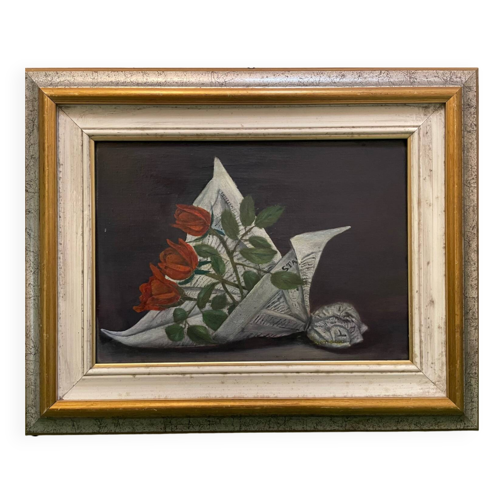 Still life red roses, Summa, 20th century