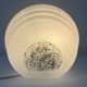 Large glass table lamp  1970’s