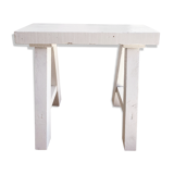 White bench