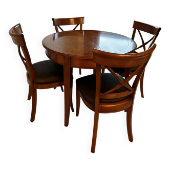 Table à manger avec 4 chaise