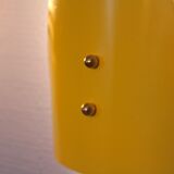 Ensemble de 2 appliques rouge et jaune années 60