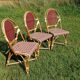 3 chaises bistrot Gatti