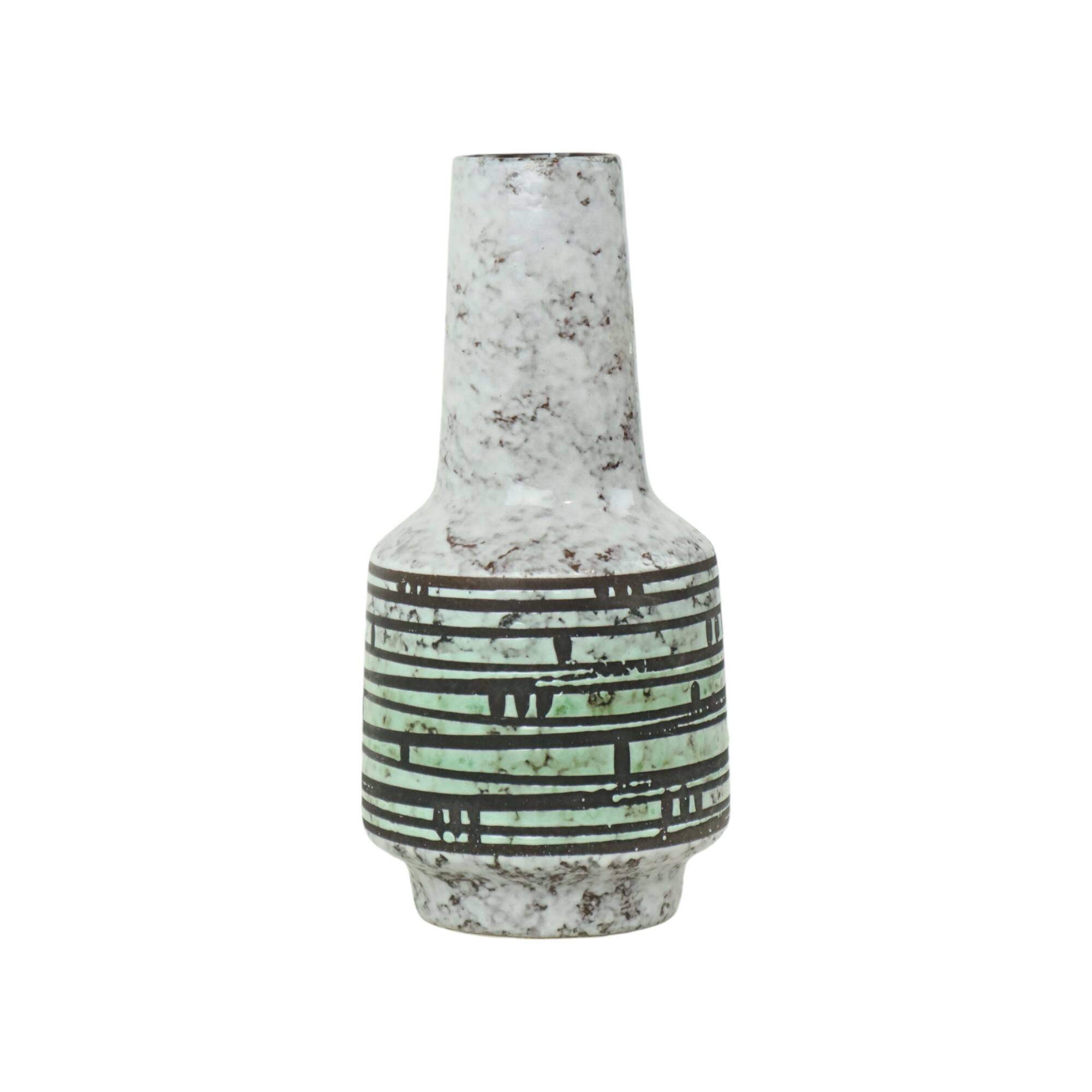 Vintage Vase VEB Haldensleben West Germany Ceramics 4070 A