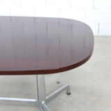 Ray and Charles Eames table "Segmented" in Rio Rosewood
