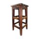 Stool raw wood