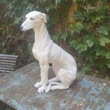 Life-size ceramic greyhound dog Italy