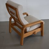 Mid-Century oak armchair by Olsen & Son