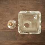 Glass whiskey decanter