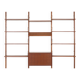 Cado Modular Shelving, Poul Cadovius, Teak Veneer, Danish, 1970s