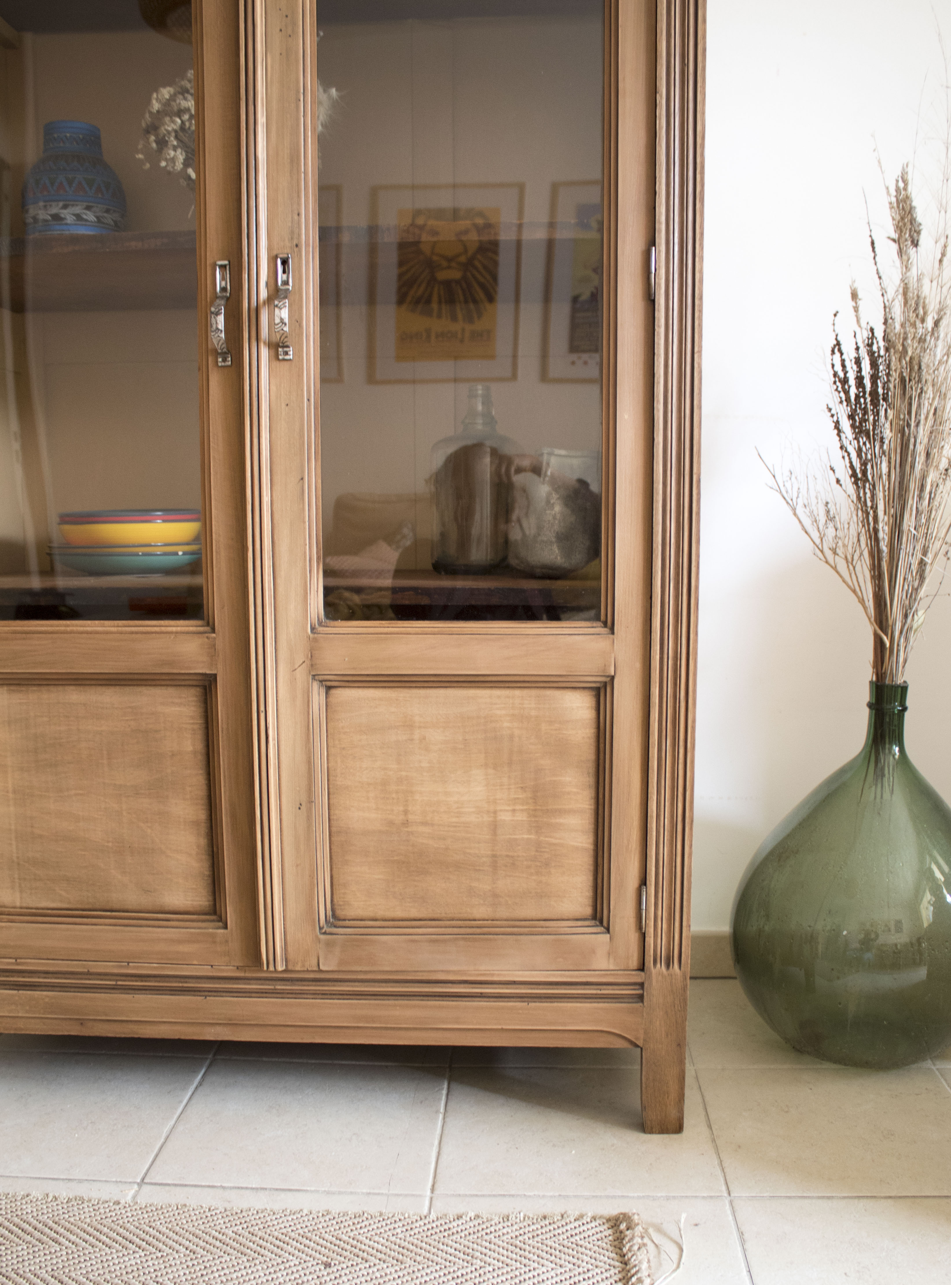 Parisian glazed wardrobe