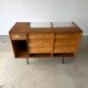 Antique teak craft shop furniture / counter / haberdashery display cabinet.