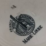 6 earthenware soup plates Moulin des Loups et Hamages