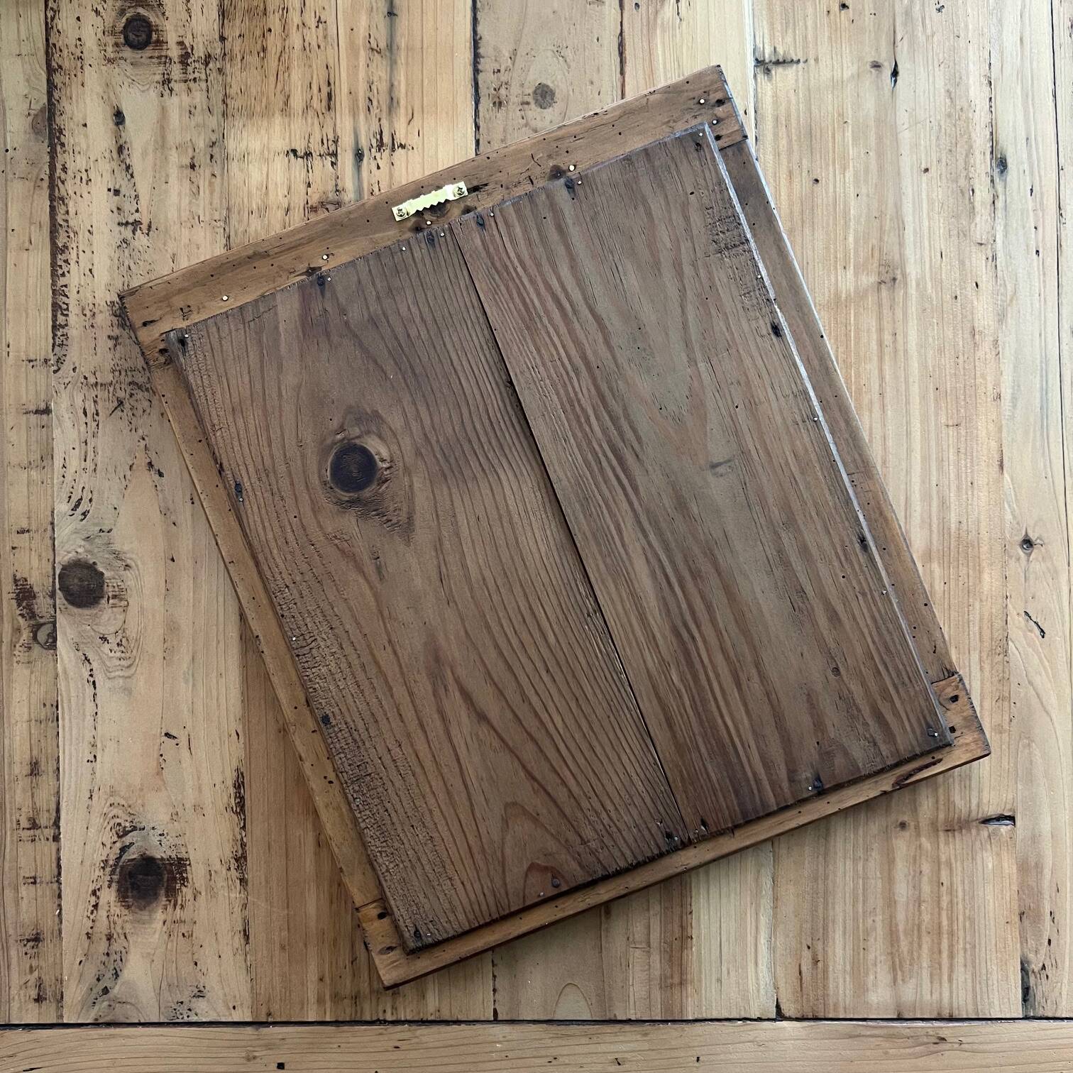 Antique wooden mirror “Wedding day”