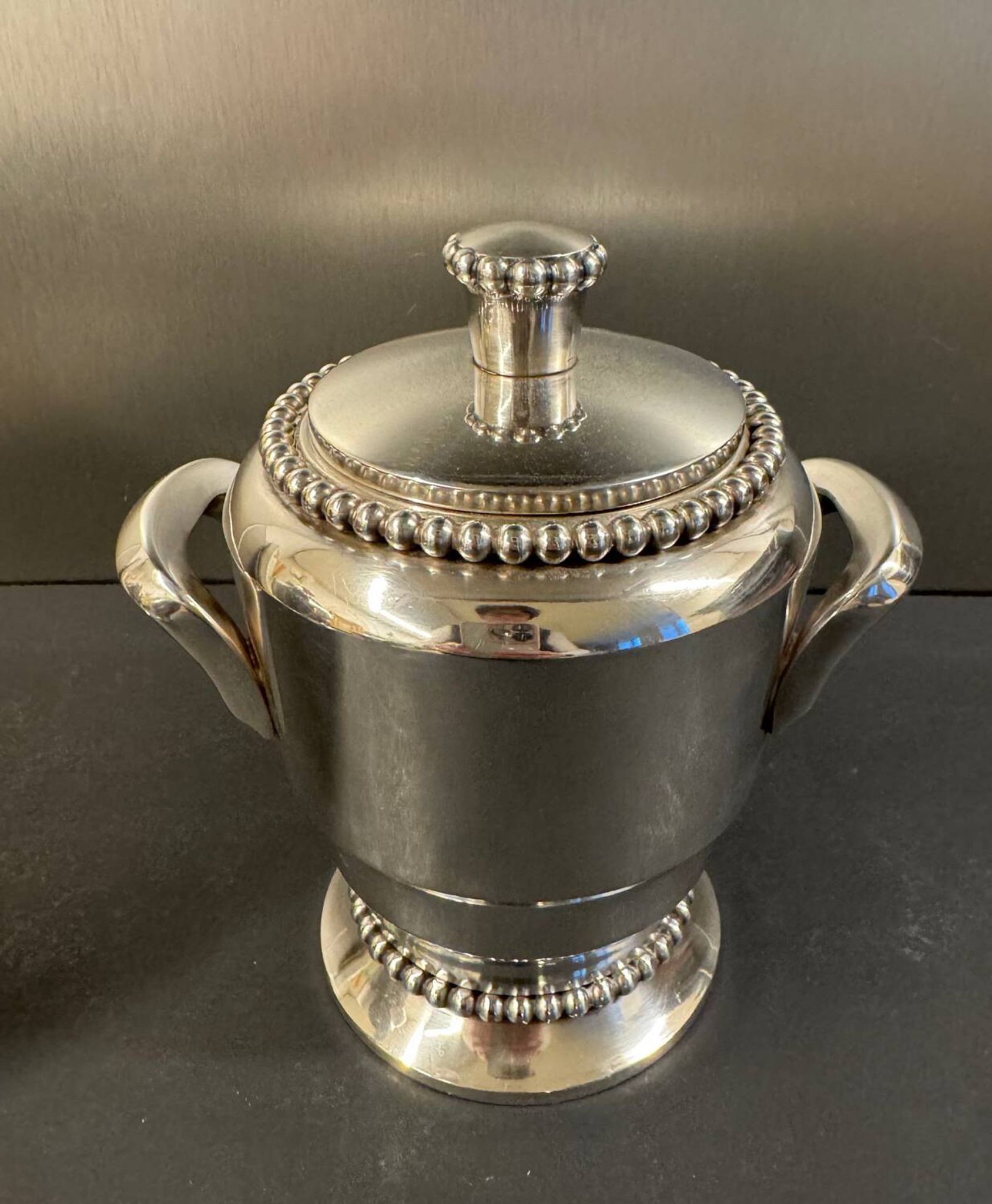Silver-plated metal coffee service, Art Deco